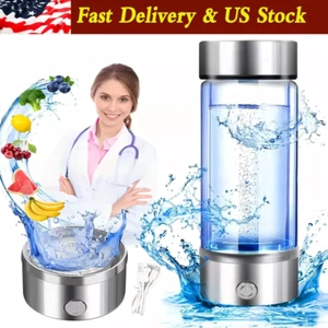 Portable Hydrogen Water Bottle Hydrogen Aqua Daily Equivalently Anti-Oxidant - Picture 1 of 10