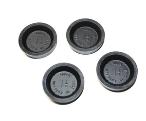4 x UK MADE BRAKE WHEEL CYLINDER CUP SEALS 1 1/8" BORE SIZE - Picture 1 of 1