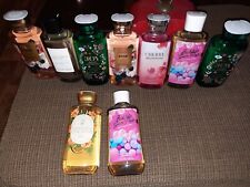 Mixed Lot Of 9 Shower Gel Body Washes Bath & Body Works 