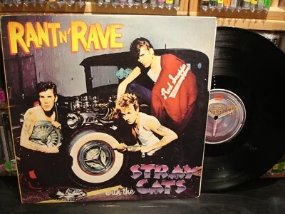 The Stray Cats ~ Rant N' Rave With The Stray Cats ~  Vintage  LP - Image 1 of 4