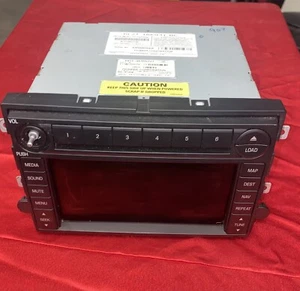 2006 Ford Explorer AM FM Navigation Ready Single-Disc CD Player 6L2T-18K931-BC - Foto 1 di 5