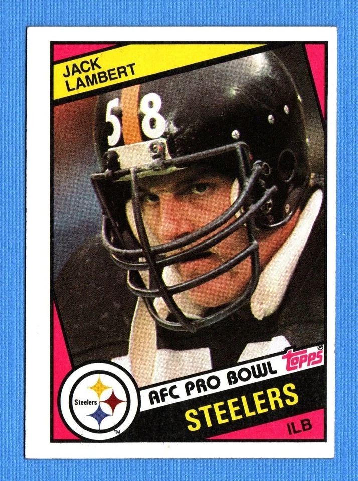 1984 Topps #167 Jack Lambert EXMT+ Steelers - Image 1 of 1