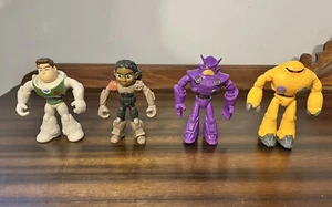 Disney Pixar LIGHTYEAR FLEXTREME Figuras Buzz Izzy Zurg Zyclops Bendy JUEGO DE 4 - Imagen 1 de 13