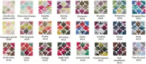 DMC Coloris Color Palette Embroidery Floss Full Set 24 Different Colors / Skeins - Picture 1 of 1