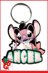 LILO & STITCH Porte clefs ANGEL Caoutchouc cles Keychain Pyramid Disney # NEUF # - Imagen 1 de 4
