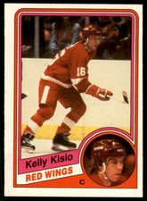 1984-85 O-Pee-Chee Kelly Kisio Rookie Detroit Red Wings #56