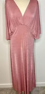 Next Women’s Stretch Slinky Occasion Dress Size 12 Elbow Length Sleeves Long - Picture 1 of 10