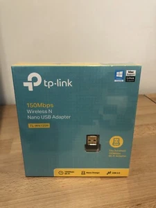 TP-Link 150Mbps Wireless N Nano USB Adapter Network Card - Picture 1 of 2