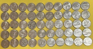U.S. Complete State Quarter Set 1999 - 2008 Complete -- 50 coins - Picture 1 of 2