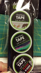 Nastro Washi Crafting Tema Alaska 3 disegni diversi per confezione - Nuovo in confezione  - Foto 1 di 5