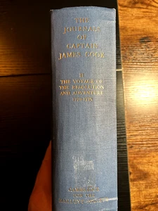 Journals of Captain James Cook II 1772-1775 (1961) J C Beaglehole Hakluyt - Imagen 1 de 19