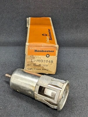 NOS 1967 OLDSMOBILE CUTLASS 442 DELTA 88 98 ROCHESTER CIGARETTE LIGHTER CASE - Image 1 of 4