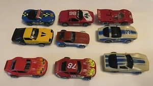 Slot Cars Vintage Lot Tyco Aurora AFX UNTESTED Porsche Datsun Superbird As-Is - Picture 1 of 7
