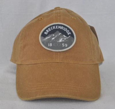 *BRECKENRIDGE COLORADO* Chapéu boné bola esqui snowboard *OURAY 51005* - Imagem 1 de 3