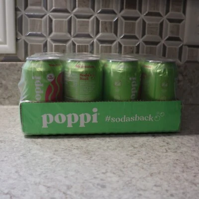 Poppi Soda Sabor Sandía 12 fl oz 12 latas - Foto 1 de 4