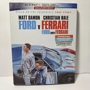 Ford Vs Ferrari Movie Blu Ray New Sealed With Slip Cover - Bild 1 von 4