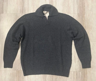 Suéter AGNONA 100% Cachemira Cuello Acanalado ¡NUEVO CON ETIQUETAS! DA110 Talla 50 Foto 1 de 4