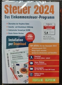 Aldi Steuer 2024 NEU OVP Software Download 24h Mo-So Express Installationskey - Bild 1 von 5