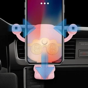 Support Téléphone Voiture Fiable avec Ventouse pour Tableau de Bord Positionne - Photo 1 sur 16