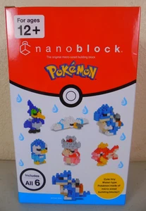 2022 Nanoblock Pokemon Kawada Mini Nano Series Water Type - Sealed - - Bild 1 von 4