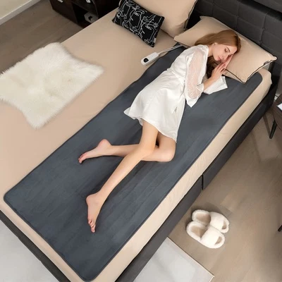 30" x 71" Heated Mattress Pad Twin, Massage Table Warmer w/5 Heat Settings - Image 1 of 4