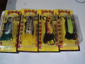 4 - STRIKE KING POPPING PERCH NIP (MIXED COLORS) - Picture 1 of 1