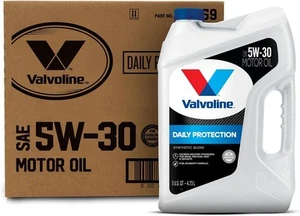 Valvoline Daily Protection SAE 5W-30 Synthetic Blend Motor 5 QT, Case of 3 - Picture 1 of 6
