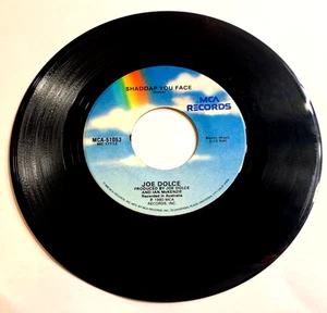 MCA Records Joe Dolce Shaddap You Face and Ain't In No Hurry 7" Vinyl Record - Picture 1 of 2