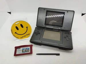 Nintendo DS Original NTR-001 Console - Black - Tested Works - Picture 1 of 10