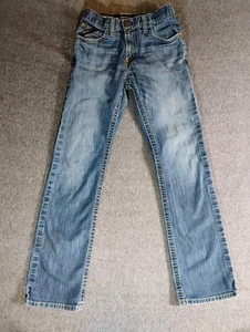 Ariat FR M4 Relaxed Boot Jeans 30x34 Cat 2 2112  Denim Blue Western Workwear - Picture 1 of 8