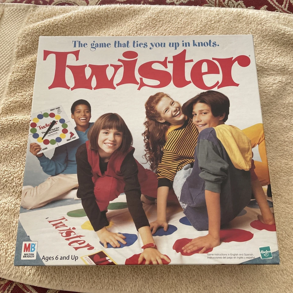 Vintage 1998 Twister  By  Milton Bradley/Hasbro Game That Ties You Up In Knots! - Image 1 of 1