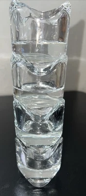 IKEA Clear Stackable Clear Glass Votive Candle Holders (4) - Image 1 of 4