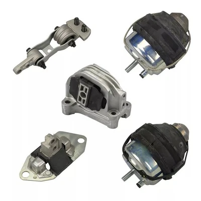 FRONT REAR ENGINE MOUNTINGS MOUNTS 5 PIECE KIT FOR VOLVO S60 V70 XC90 UK - Image 1 of 4