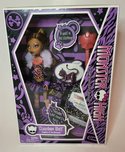 Monster High 2009 Clawdeen First Wave Doll NIB NRFB - Picture 1 of 11