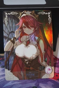 Rosaria Genshin impact Goddess Story SR Foil Waifu Card NS-2M09SR-12 - Picture 1 of 2