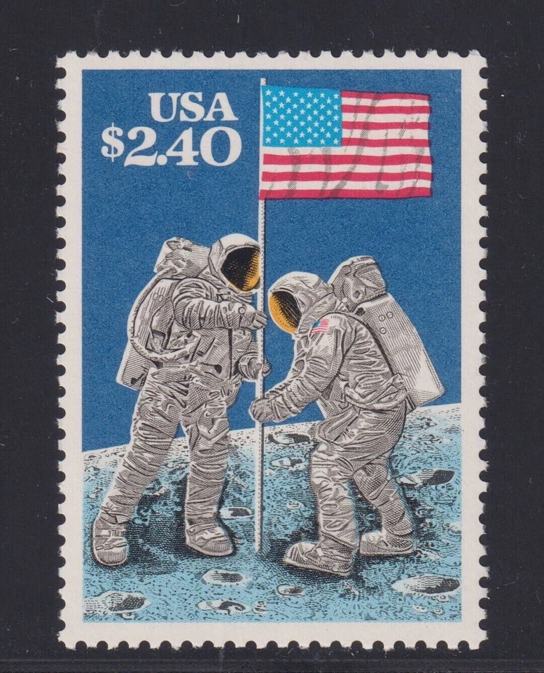 US, #2419 20 years of Moon Landing, Priority Mail, MNH - Image 1 of 1