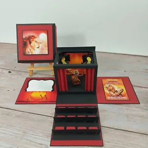 Explosionsbox König der Löwen Musical Gutscheinverpackung Geburtstag - Bild 1 von 16