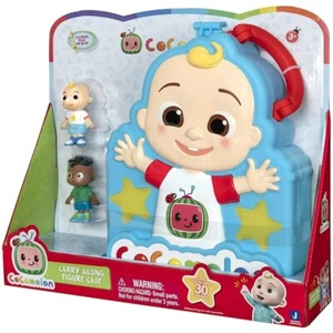 Estuche de transporte CoComelon juguete para niños pequeños JJ y figuras Cody juguete de viaje - Imagen 1 de 8