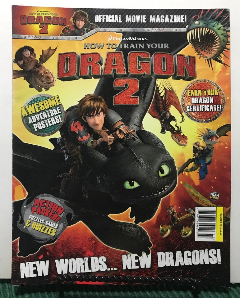 How To Train Your Dragon 2 New Worlds New Dragons Summer 2014 FREE SHIPPING JB - Image 1 of 1