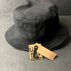 Steve Madden Fischerhut - schwarz UPF 50+ Einheitsgröße Baumwollschale RN#98072 - Bild 1 von 6