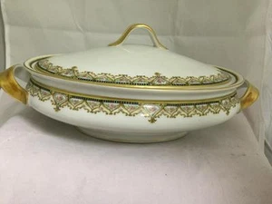 Theo Haviland France Schleiger 617b Gemüseschüssel mit Deckel (n) Limoges - Bild 1 von 1