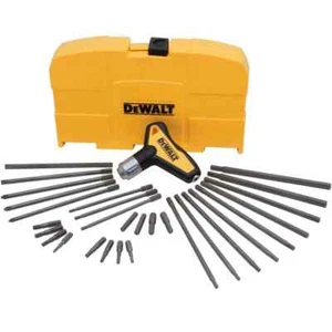 Ratcheting T Handle Set Allen Wrench Hex Key Metric Tool Kit SAE (31-Piece) New - Picture 1 of 12