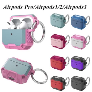 Für Apple Airpods Pro/3. Generation Robuste Stoßfeste Silikonhülle 〒 - Picture 1 of 21