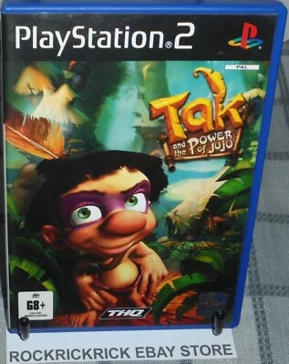 PLAYSTATION 2 GAME TAK AND THE POWER OF JUJU PAL INCLUDES MANUAL - Image 1 of 3