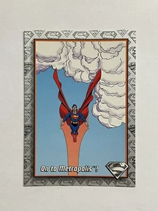 Skybox 1993 The Return of Superman Card #94 On To Metropolis - Picture 1 of 2