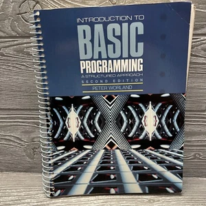 Einführung in die grundlegende Programmierung Ein strukturierter Ansatz 1980 spiralgebundener Weltland - Bild 1 von 14