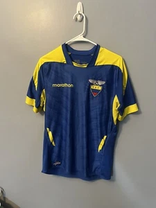 2014 SELECCION ECUADOR FEF AWAY MARATHON MEDIUM WOMAN GIRL WORLD CONMEBOL JERSEY - Picture 1 of 6