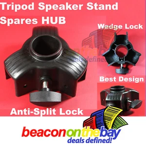 Tripod PA 35 mm Speaker Stand Lighting Truss replacement Spare Part Wedge Design - Picture 1 of 3