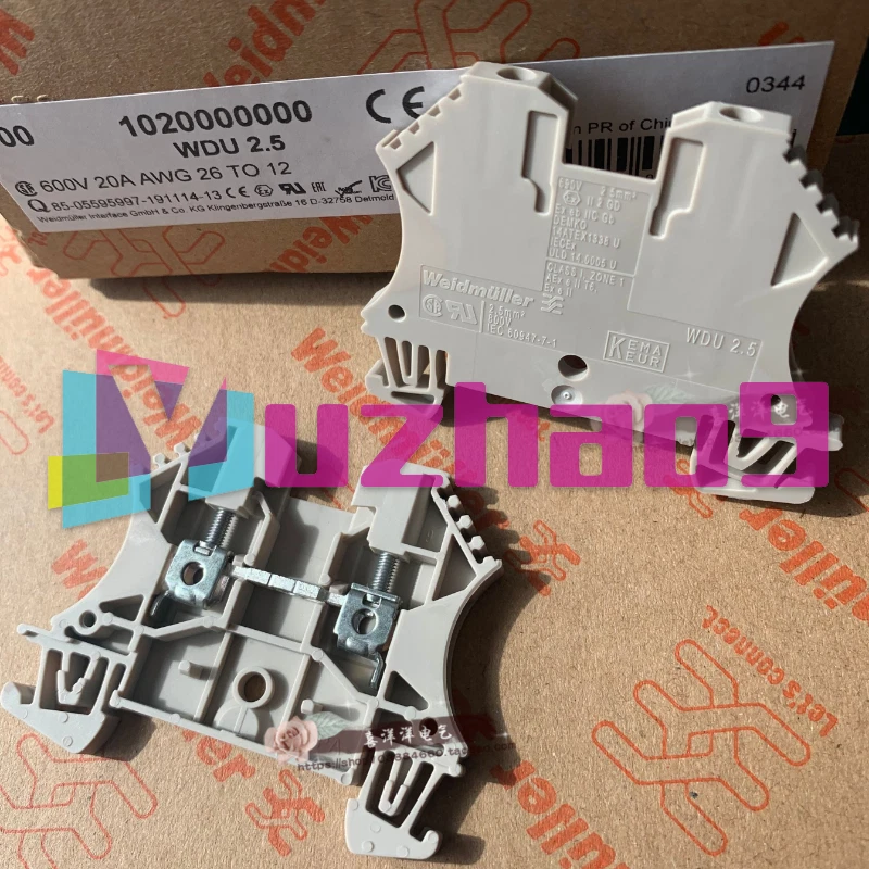 100PCS FOR  WDU 2.5 1020000000 terminal block  - Image 1 of 3