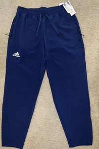 ADIDAS MENS Size LARGE Tall Woven ATHLETIC RUNNING PANTS New With Tags - Picture 1 of 11